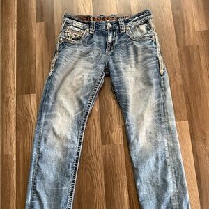 Rock Revival Light Blue Relaxed Jeans